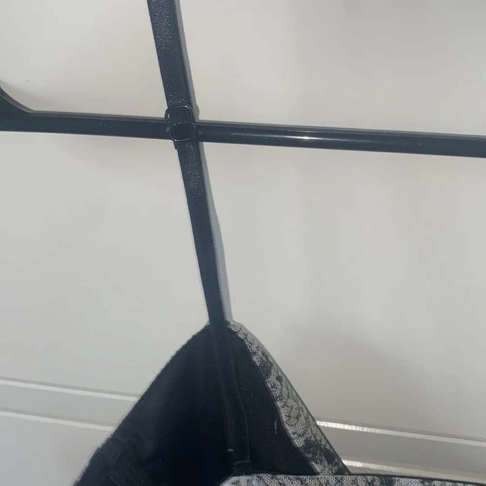 AFRM Snakeskin Pattern Stretchy Bodysuit - Picture 4 of 4